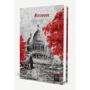 Bez Ciltli Çizgili Defter 18