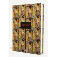 Bez Ciltli Çizgili Defter 16