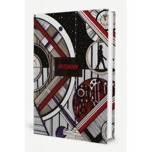Bez Ciltli Çizgili Defter 17