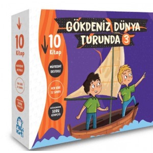 Gökdeniz Dünya Turunda 3 2. Sınıf Hikaye Seti 10 Kitap
