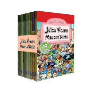 Jules Verne Macera Dizisi 10 Kitap Takım