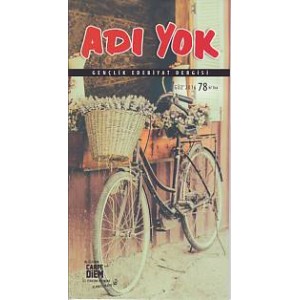 Adı Yok Gençlik Edebiyat Dergisi Sayı 78
