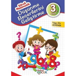Akademi Çocuk Şifreli Matematik Düşünme Becerilerini Geliştirme 3 Kitap
