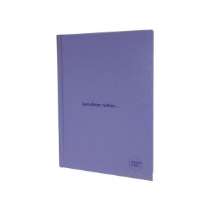 Kendime Notlar Arda Erel Defter Lila Ciltli
