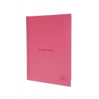 Kendime Notlar Arda Erel Defter Pembe Ciltli