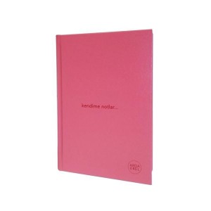 Kendime Notlar Arda Erel Defter Pembe Ciltli