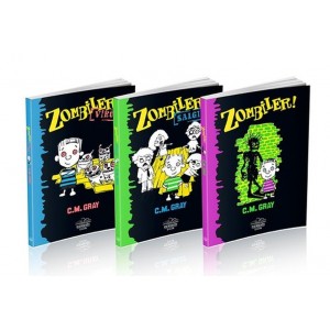 Zombiler Seti 3 Kitap Takım