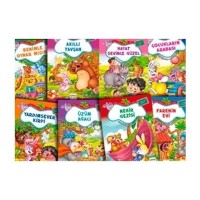 Neşeli Orman Hikayeleri Dizisi 8 Kitap Çanta Boy