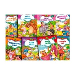 Neşeli Orman Hikayeleri Dizisi 8 Kitap Çanta Boy