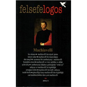 Felsefelogos Sayı 54 Machiavelli Felsefelogos Sayı 54 Machiavelli