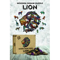 Ahşap Puzzle Lion 130 parça