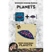 Ahşap Puzzle Planets 97 parça