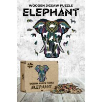 Ahşap Puzzle Elephant 159 parça