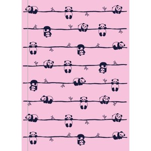Uykucu Panda A5 Defter 15x21