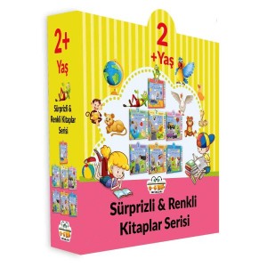 Sürprizli Renkli Kitaplar 7 Kitap Set 2 Yaş