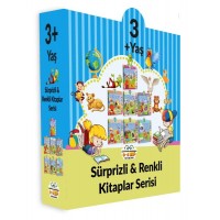 Sürprizli Renkli Kitaplar 7 Kitap Set 3 Yaş