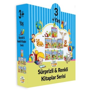 Sürprizli Renkli Kitaplar 7 Kitap Set 3 Yaş