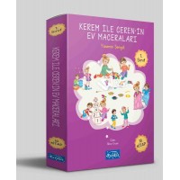 Kerem ile Cerenin Ev Maceraları 10 Kitap Set