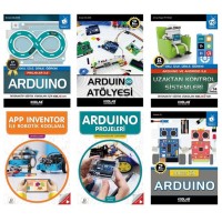 Arduino Programlama Eğitim Seti 6 Kitap Takım