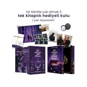 Bir Kibritle Yok Olmak 3 Hediyeli Yan Boyamalı Kutu