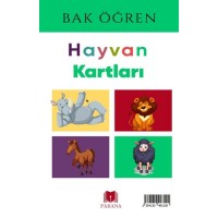 Hayvanlar Bak Öğren Kartları İlk Bilgilerim
