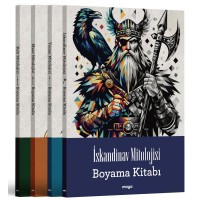 Maya Mitoloji Boyama Seti 4 Kitap