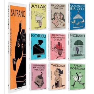 Stefan Zweig Seti 10 Kitap Takım