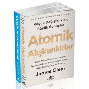Atomik Alışkanlıklar Küçük Alışkanlıklar Takım Set 2 Kitap