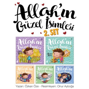Allah'ın Güzel İsimleri Seti 2 5 Kitap