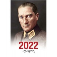 2022 Atatürk Ajandası Mareşal Beyaz