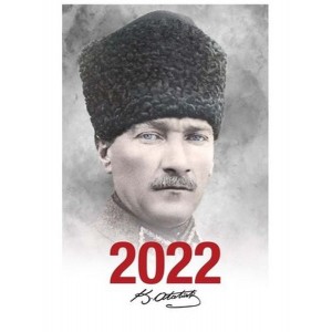 2022 Atatürk Ajandası Komutan Beyaz