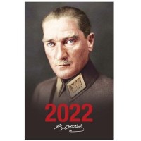 2022 Atatürk Ajandası Önder Siyah