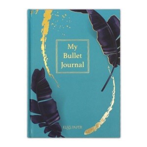 My Bullet Journal Defter Tropikal Mavi