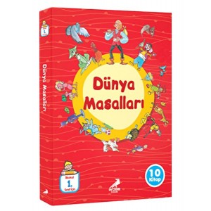 Düz Yazılı Dünya Masalları 10 Kitap Takım