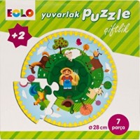 Yuvarlak Puzzle Çiftlik