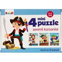 Mini Puzzle Sevimli Korsanlar