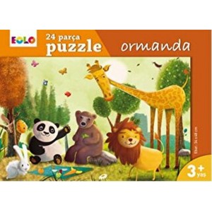 Yer Puzzle 24 Parça Puzzle Ormanda