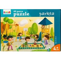 Yer Puzzle 40 Parça Puzzle Parkta