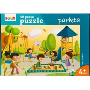 Yer Puzzle 40 Parça Puzzle Parkta