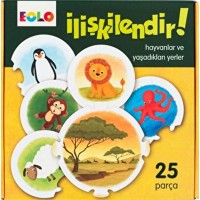 İlişkilendir Hayvanlar ve Yaşadıkları Yerler