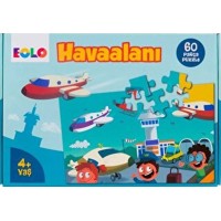 Yer Puzzle 60 Parça Puzzle Havaalanı