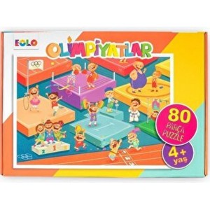 Yer Puzzle 80 Parça Puzzle Olimpiyatlar
