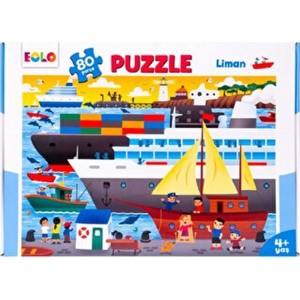 Yer Puzzle 80 Parça Puzzle Liman