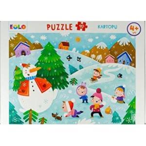 Yer Puzzle 40 Parça Puzzle Kartopu