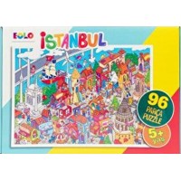 Yer Puzzle 96 Parça Puzzle İstanbul