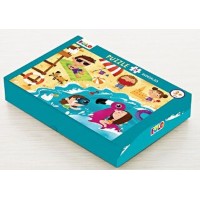 Yer Puzzle 24 Parça Puzzle Kumsalda