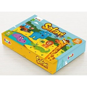 Yer Puzzle 60 Parça Puzzle Safari