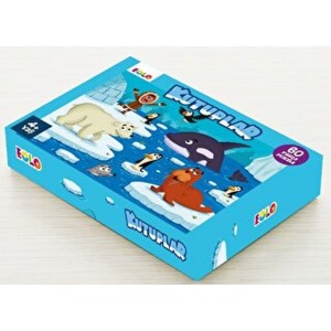 Yer Puzzle 60 Parça Puzzle Kutuplar