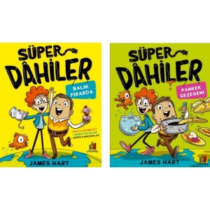 Süper Dahiler Kahkaha Kitap Seti 2 Kitap