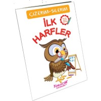 İlk Harfler Çizerim Silerim Kalem Hediyeli